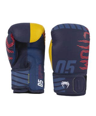 Venum Sport 05 Boxing Gloves | Blue/Yellow