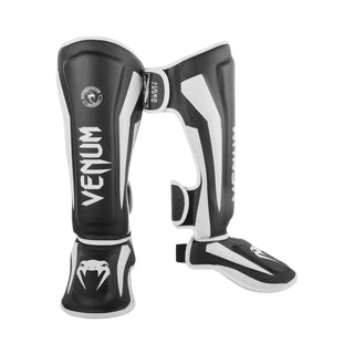 Venum Elite Standup Shin Guards | Black/White