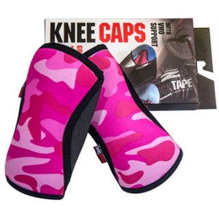 ROCK TAPE KNEE CAPS 7MM | PINK CAMO - Taskers Sports