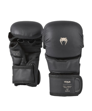 Venum Impact Evo Sparring MMA Gloves | Black