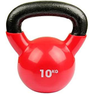 F/M KETTLEBELL 10kg RASBERRY RED--HEAVY ITEM DELIVERY- PLEASE SELECT THIS OPTION AT CHECKOUT - Taskers Sports