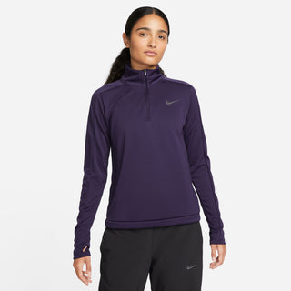 Nike Womens Dri-FIT Pacer 1/4 Zip | Purple Ink/Reflective Silver