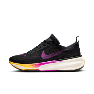 Nike Womens ZoomX Invincible 3 | Black/Hyper Violet/Laser Orange