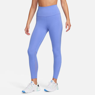 Nike Womens One High-Waisted 7/8 Leggings | Polar/White
