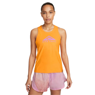 Nike Womens Dri-FIT Trail Running Tank | Sundial/Rush Fuschia