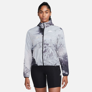 Nike Womens Trail Running Jacket | Black/Photon Dust