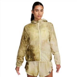 Nike Womens Trail Running Jacket | Neutral Olive/Luminous Green