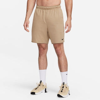 Nike Mens Totality Dri-FIT 7" Unlined Versatile Shorts | Khaki/Black