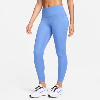 Nike Womens Fast Mid-Rise 7/8 Tight | Polar/Diffused Blue