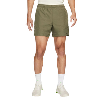 Nike Mens Dri-FIT ADV 6" Unlined Shorts | Medium Olive/Black