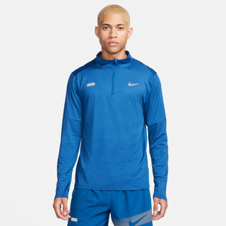Nike Mens Element Flash 1/2 Zip | Court Blue/Reflective Silver