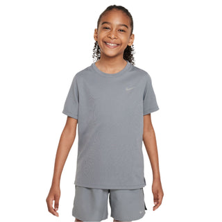 Nike Kids Dri-FIT Miler | Smoke Grey/Reflective Silver