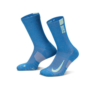 Nike Multiplier Crew Sock (2 Pair) | Blue