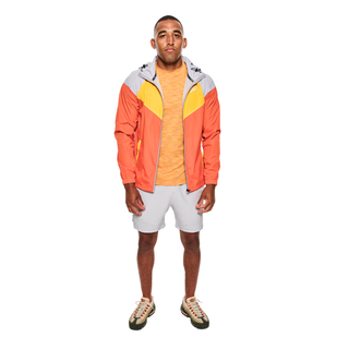 Frequency Mens Wisdom Windbreaker | Orange