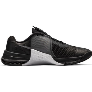 NIKE WOMENS METCON 7 | BLACK/MTLC DARK GREY-WHITE-SMOKE GREY - Taskers Sports