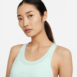 NIKE WOMENS BREATHE COOL TANK | BARELY GREEN/REFLECTIVE SILVER - Taskers Sports