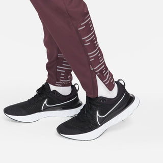 NIKE MENS DRI-FIT RUN DIVISION CHALLENGER WOVEN PANTS | BURGUNDY CRUSH/REFLECTIVE SILVER - Taskers Sports