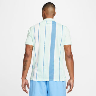 NIKE MENS STRIPED POLO | MINT FOAM - Taskers Sports