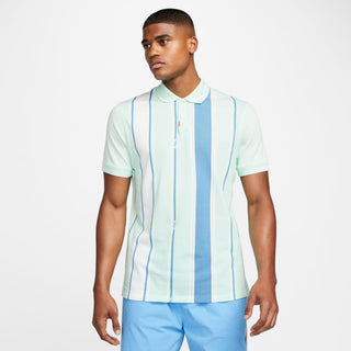 NIKE MENS STRIPED POLO | MINT FOAM - Taskers Sports