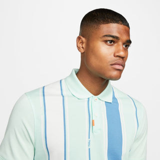 NIKE MENS STRIPED POLO | MINT FOAM - Taskers Sports