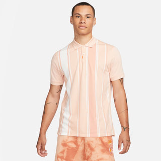 NIKE MENS STRIPED POLO | ARCTIC ORANGE - Taskers Sports