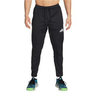 NIKE MENS DRI-FIT PHENOM ELITE KNIT TRAIL RUNNING PANTS | BLACK/DARK SMOKE GREY - Taskers Sports