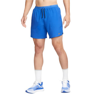 NIKE MENS DRI-FIT STRIDE 7" BRIEF LINED SHORTS | GAME ROYAL/REFLECTIVE SILVER - Taskers Sports