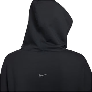 NIKE WOMENS TOGA LUXE CROPPED FLEECE HOODIE | BLACK/IRON GREY - Taskers Sports