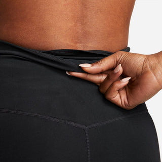 NIKE WOMENS DRI-FIT ONE HIGH RISE TIGHT | BLACK/WHITE - Taskers Sports