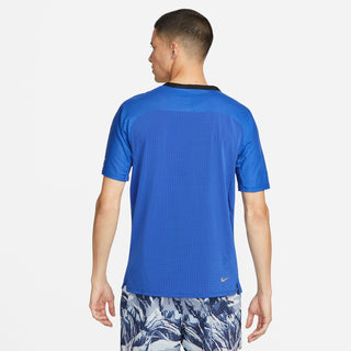 Nike DRI-FIT Trail Solar Chase Short Sleeved Tee | Game Royal/Citron Pulse
