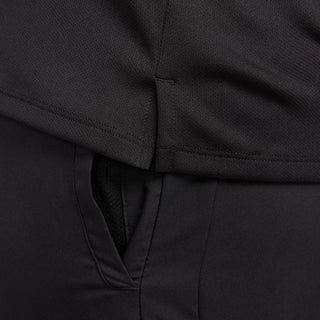 Nike Mens Dri-fit UV Miler Short Sleeved Top | Black/Reflective Silver