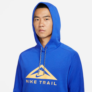 Nike Mens Magic Hour Trail Running Hoodie | Hyper Royal/Citron Pulse