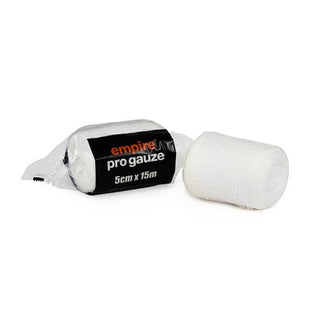 EMPIRE PRO GAUZE TAPE 5CM X 15MTR | INDIVIDUAL TAPE - Taskers Sports