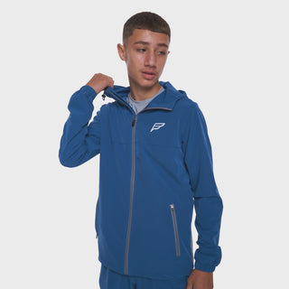 Frequency Mens Thrive Track Jacket | Dynamic Blue