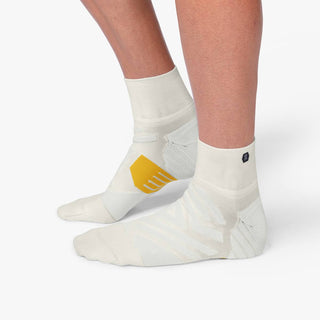 ON MENS MID SOCK WHITE/ICE - Taskers Sports