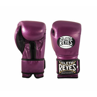 CLETO REYES LEATHER STRAP GLOVES |  PURPLE - Taskers Sports