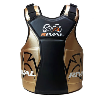 RIVAL BODY PROTECTOR BLK/GLD - Taskers Sports