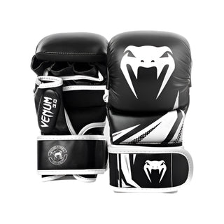 VENUM CHALLENGER 3.0 SPARRING GLOVES | BLACK/WHITE - Taskers Sports