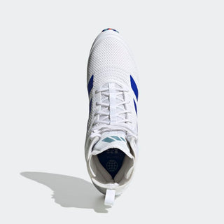 Adidas Speedex 18 Boxing Boots | Cloud White/Lucid Blue