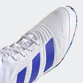 Adidas Speedex 18 Boxing Boots | Cloud White/Lucid Blue