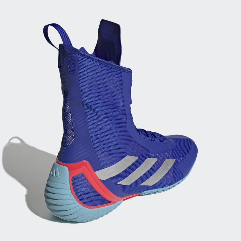 adidas ボクシング ULTRA SPEEDEX ボクシングシューズ ハイカット 青 adidas ULTRA SPEEDEX ボクシングシューズ ハイカット 青 ボクシング