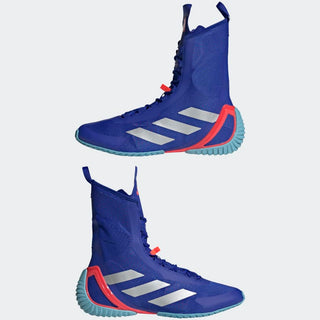 Adidas Speedex Ultra Boxing Boots | Lucid Blue/Silver Metallic