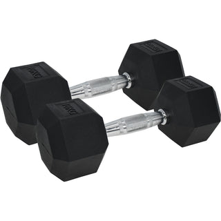 UF PRO HEX DUMBBELL PAIR | 12.5KG - CLICK & COLLECT ONLY - Taskers Sports