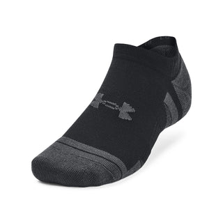 Under Armour Performance Tech No Show Socks 3PK | Black