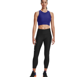 UNDER ARMOUR WOMENS HEATGEAR® ARMOUR HI-RISE ANKLE LEGGINGS | BLACK - Taskers Sports