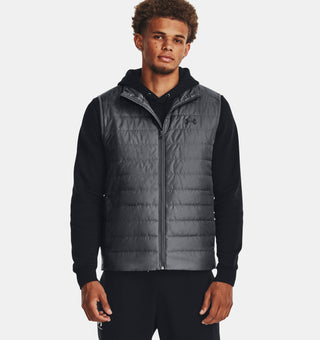 Under Armour Mens Storm Insulate Run Vest | Pitch Grey