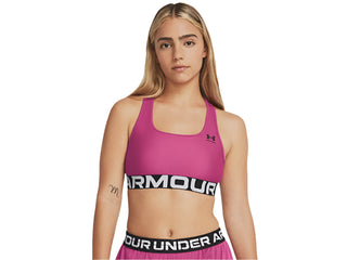 Under Armour Womens HeatGear Armour Mid Branded Bra