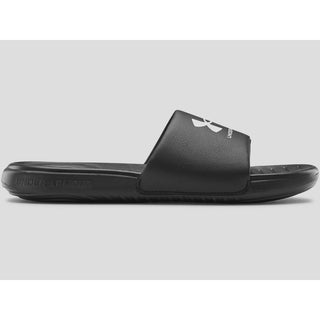 UNDER ARMOUR MENS ANISA FIXED SLIDES | BLACK - Taskers Sports