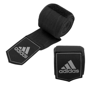 ADIDAS BANDAGE COTTON HAND WRAPS 4.5 M | BLACK - Taskers Sports