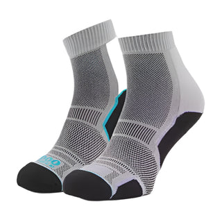 TRAIL 21 WOMENS SINGLE LAYER SOCK TWIN PACK | GREY - Taskers Sports